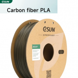 eSUN PLA+ carbon fiber Black 